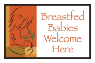 Breastfed babies welcome here